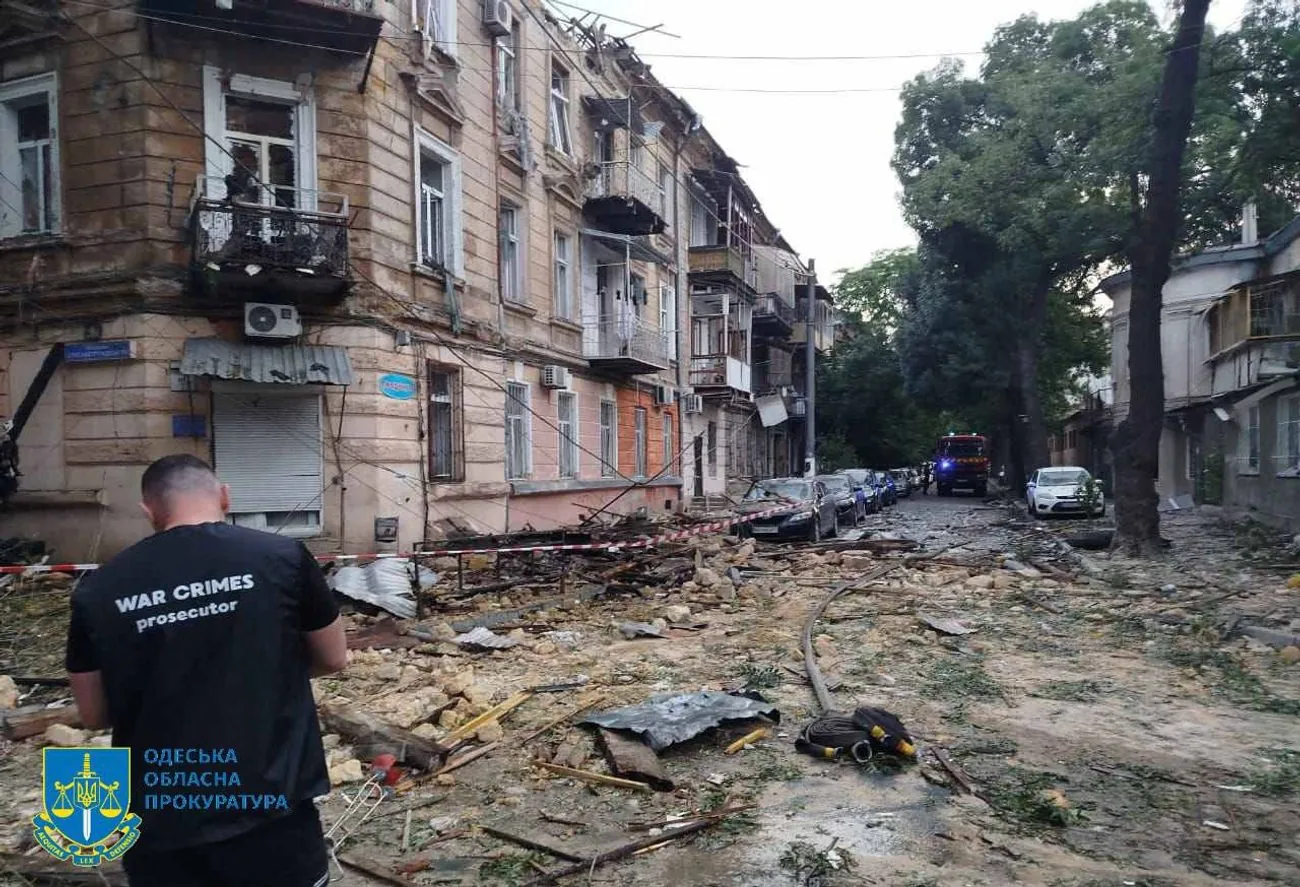 Russia's night attack on Odesa claimed the lives of two people, 9 injured: the consequences are shown Russia's night attack on Odesa claimed the lives of two people, 9 injured: the consequences are shown